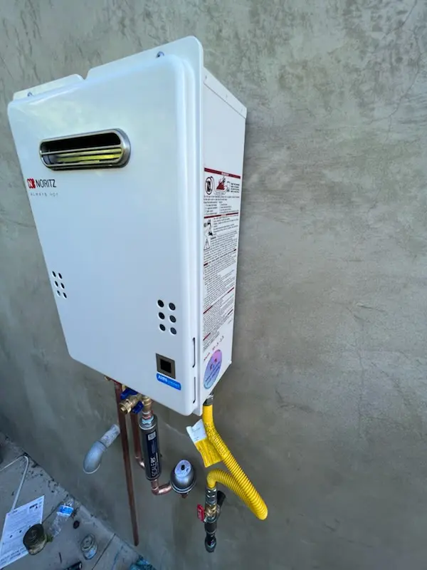 Tankless water heater installation for Topsham homes